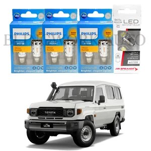 F+R+S Philips Pro7000 PY21W BAU15s LED Indicator + R5W 6000K LED for Landcruiser - Picture 1 of 7