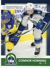 2017/18 Swift Current Broncos - CONNOR HORNING