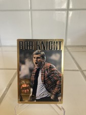 1994 ACTION PACKED BOB KNIGHT BASKETBALL HALL OF FAME #12 INDIANA
