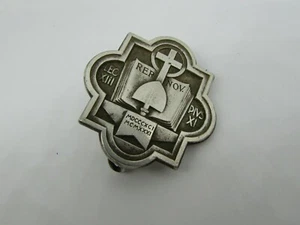 broche religieuse Leo XIII rer nov Pivs XI signé Loriolli & Castelli 1931 - Picture 1 of 4