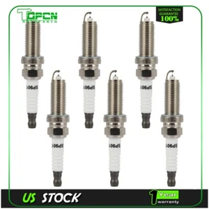 6Pcs Iridium Spark Plugs For INFINITI G37 M37 INFINITI QX50 Nissan 370Z 3.7L - Picture 1 of 7