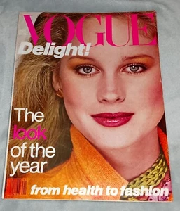 VOGUE MAGAZINE USA January 1978 Douglas Fairbanks Vintage 1980s Fashion American - Picture 1 of 24