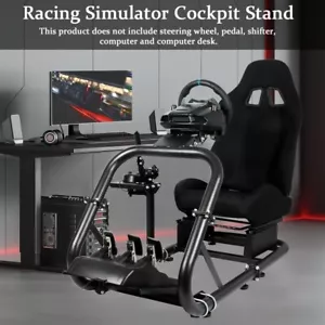 Supllueer Racing Simulation Cockpit Ständer mit Sitz passend für Logitech G29 - Bild 1 von 7