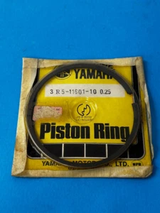 Yamaha YZ 465 1980/81 Piston Ring Set Genuine 1st Oversize 0.25mm - Picture 1 of 1