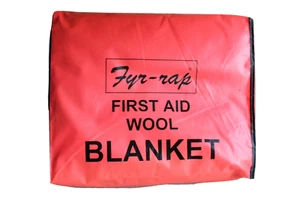 Feuerwehr- und Erste-Hilfe Notfalldecke mit Fyr-Glo Steiner First Aid Blanket 1A - Bild 1 von 5