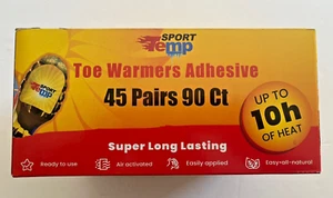 ZEHENWÄRMER mit Kleber ultradünn luftaktiviert geruchlos 45 Paar SPORT TEMP - Bild 1 von 6