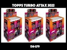 TOPPS TURBO ATTAX 2022 FORMULA 1 CHOOSE YOUR BASE CARDS #136 - #279