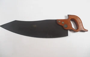 Vintage 18" Antik E.C. Atkins 3 Muttern Silber Stahl Bodenbelag Treppensäge - Bild 1 von 11