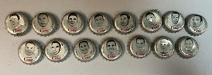 1964-65 Coca Cola Bottle Caps 15 Different Boston Bruins NHL