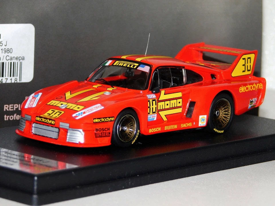 PORSCHE 935 J MOMO #30 MORETTI DAYTONA 1980 LIM. 1/150 TROFEU RRUS01 09 1:43 - Immagine 1 di 1