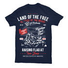 T Shirt Land Free Soldier American United States Gift Mens UK Rage S-3XL 