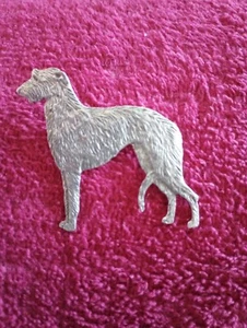 Pin de peltre Scottish Deerhound Irish Wolfhound 16B joyería de lebrel - Imagen 1 de 1