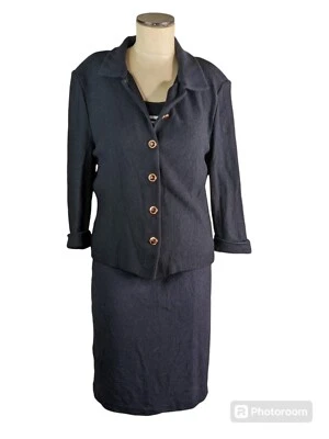 St. John 3pc Skirt Suit , Sz 10, 12, L, EUC - Image 1 of 4