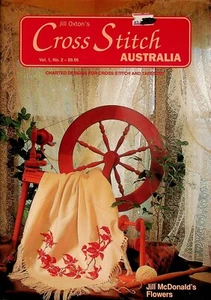 Cross Stitch Australia Vol 2 #1 Tapestry & Cross Stitch Patterns By Jill Oxton's - Picture 1 of 4