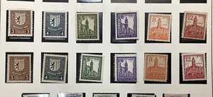 56. Germany , 1946,SC#14N15-20, Mint Hinged,Cv$89.00,2 sets,/WMK&UnWMK,see scan - Picture 1 of 3