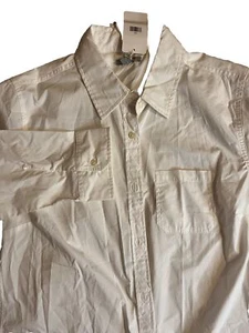 Carhartt Womens Shirt 2XL NWT Button Up Dress White Long Sleeve XX Large - Picture 1 of 23
