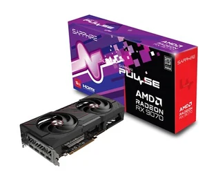 Sapphire AMD Radeon PURE RX 9070 16G GDDR6 Graphics card - Picture 1 of 6