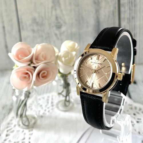 Orologio da polso Burberry donna's rotondo BU9227 oro batteria sostituita