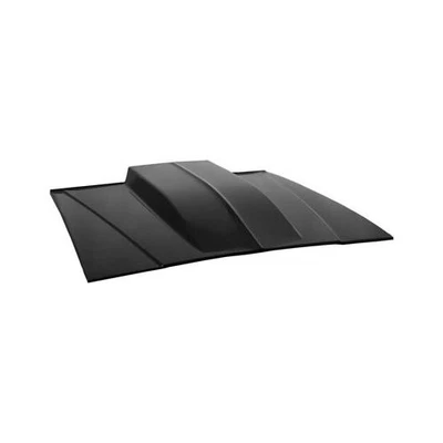 Harwood Hood 4" Cowl-Style Bolt-On Fiberglass Black Gelcoat Chevy Monte Carlo EA - Imagem 1 de 3