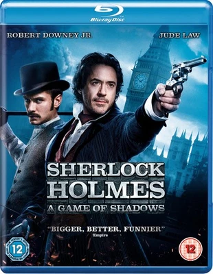 Sherlock Holmes: A Game of Shadows Blu-Ray (2012) Robert Downey Jr., Ritchie - Image 1 of 2