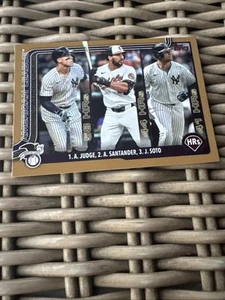 Topps Serie 1 2025 JUEZ/SANTANDER/SOTO Oro/2025 - Imagen 1 de 2