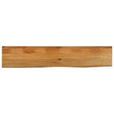 Table Top Solid Mango Wood Oak Finish 160x40x2.5cm Live Edge  for Home Use - Image 1 of 4