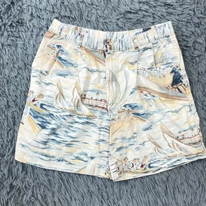 Vintage Mens Reyn Spooner Shorts Hawaiian Cotton Made in Hong Kong Size 34 - Picture 1 of 9