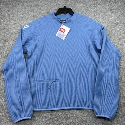 Sudadera Pullover Helly Hansen Para Mujer Grande L Azul Azurita Allure Nueva Con Etiquetas Foto 1 de 4