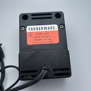 Farberware Open Hearth Broiler motore girarrosto 435 testato e funzionante - Foto 1 di 3