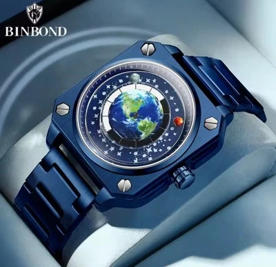 reloj de tierra A giratorio Nuevo Concepto Cinta De Silicona  - Imagen 1 de 4