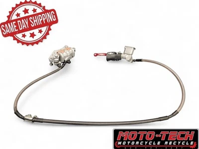 🔥2001 HONDA CR250R OEM FRONT BRAKE  ✅ CALIPER MASTER CYLINDER LINE  CR125 292🔥 - Image 1 of 4