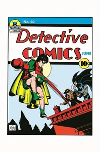 DETECTIVE COMICS #40 - Facsimile Edition Cover A Bob Kane - NM - Presale 10/01 - Picture 1 of 1