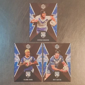 2025 NRL Best & Less Canterbury-Bankstown Bulldogs 3 Card Base Team Set - Picture 1 of 2