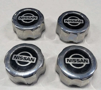 Nissan Frontier D21 Pickup Pathfinder Wheel Rim Center Cap 1996-2001 Set Of 4 - Image 1 of 4