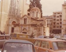 Vintage Found Photo 1979 - Pretty Small Orthodox Church Athens Or Rhodes Greece
