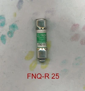 BUSSE FNQ-R 25 SICHERUNG FNQR 25 600 VOLT 25 AMP FNQ-R 25 - Bild 1 von 2