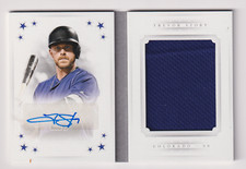 TREVOR STORY 2016 PANINI NATIONAL TREASURES AUTO AUTOGRAPH JERSEY BOOK #D 1/25