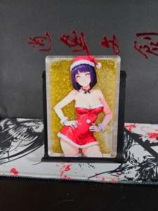 Hinata Hyuga Navidad Waifu Globo Naruto Brillo Arena Personalizado Acrílico Anime - Imagen 1 de 4