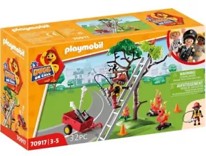 Playmobil 70917 Duck On Call equipaggio soccorso antincendio set gioco 32 pezzi 3+ scatola danni - Foto 1 di 5