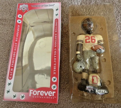 OHIO STATE BUCKEYES - Legends of the Shoe Bobblehead - Will  ALLEN- w/Box Cover