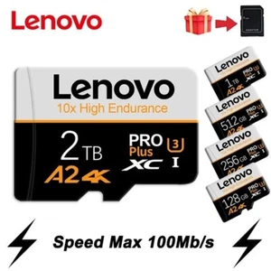 2TB Micro SDHC SDXC Memorey Card 100MB/s High Speed Class 10 A1 Free Adapter - Picture 1 of 10