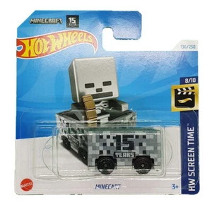 HOT WHEELS HTB38 MINECART 2024 (HW SCREEN TIME) 8/10 136/250 - Picture 1 of 1
