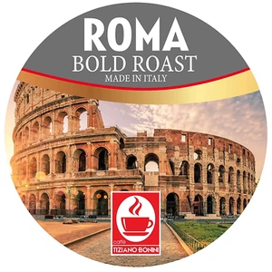 Café tostado audaz Roma, cápsulas de café italianas tazas tostadas oscuras para cerveceros tazas K, - Imagen 1 de 7
