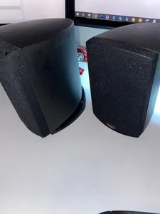 Klipsch Quintet 2.0 Black White Bookshelf Speakers w/ Stands Paid of Two - Picture 1 of 6