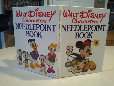 Walt Disney Characters Needlepoint Pattern Book By Lisbeth Perrone 1976 1st Ed. - Image 1 of 4