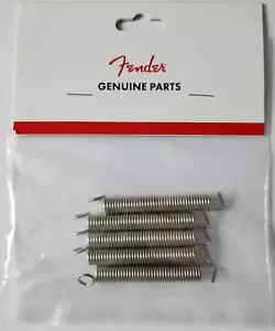 Fender Guitar Strat Nickel Tremolo Tension Springs MADE IN THE USA 0031643049 - Picture 1 of 2