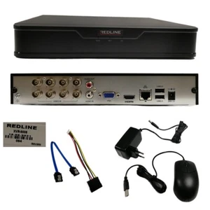 Redline 8 Channel RT-8008 XVR Recorder XVR-8008( No HDD) - Picture 1 of 8