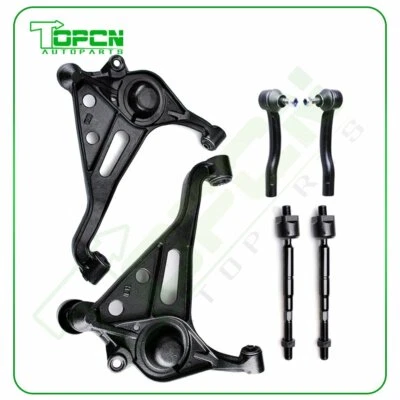 6x Front Control Arms Tie Rod Ends Fits 1999-2003 04 Chevy Tracker Suzuki Vitara - Image 1 of 4