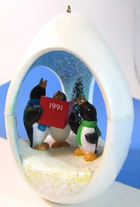 Adorno Hallmark 1991 SORPRESA DE INVIERNO - Imagen 1 de 13