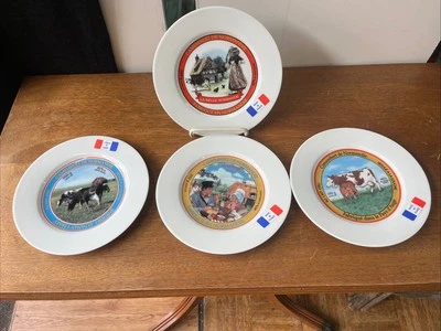 "Nuevos cuatro platos aperitivos para almuerzo de queso camembert francés de restauración 7,25""" Foto 1 de 4